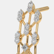 The Abeeva J Hoop Earrings - thumb 3