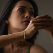 The Sage Oval Bangle - thumb 3