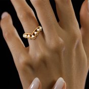 The Bricia Chevron Ring - thumb 4