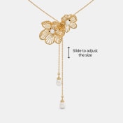 The Petalmesh Y Necklace - thumb 4