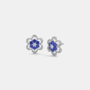 The Floral Harmony Stud Earrings - thumb 1