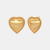 The Humango Heart Stud Earrings - thumb 1