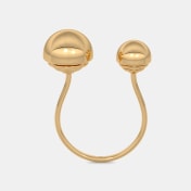 The Sphered Top Open Ring - thumb 8