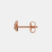 The Clio Multi Pierced Stud Earrings - thumb 6