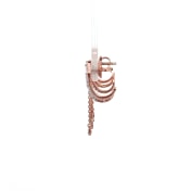 The Urbanite Dangle Hoop Earrings - thumb 4