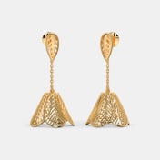 The Leafy Embrace Jhumka Earrings - thumb 1