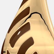 The Velour J Hoop Earrings - thumb 3