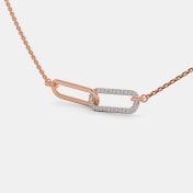 The Duo Link Pendant Necklace - thumb 1