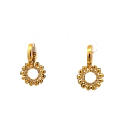 The Makini Dangle Hoop Earrings - thumb 4