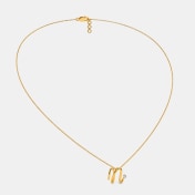 The Cursive N Necklace - thumb 6