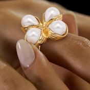 The Pearl Elegance Statement Ring - thumb 4