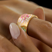 The Petal And Poise Band Ring - thumb 4