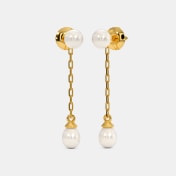 The Pearl Essence Dangler Earrings - thumb 1