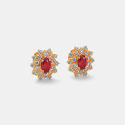 The Precila Stud Earrings - thumb 6