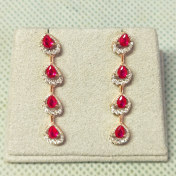 The Redflow Dangler Earrings - thumb 2
