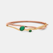 The Goldenbranch Oval Bangle - thumb 4