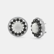 The Monochromatic Stud Earrings - thumb 1