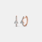 The Eryvanya Huggie Earrings - thumb 1