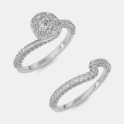 The Rocio Bridal Ring Set - thumb 7