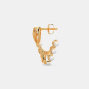 The Pearlenaria Orange Peel Earrings - thumb 8