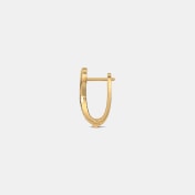 The Plagian Huggie Earrings - thumb 7