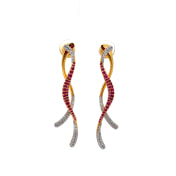 The Delize Front Back Earrings - thumb 3