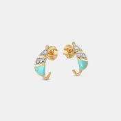 The Valerie J Hoop Earrings - thumb 4