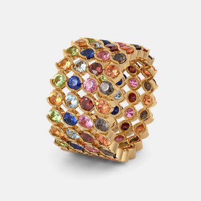 The Quadra Luxe Band Ring - image 1