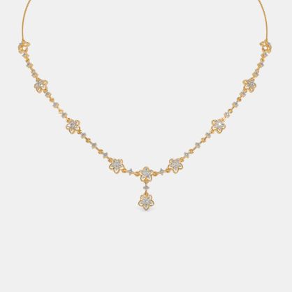 The Tie Up Flower Princess Necklace