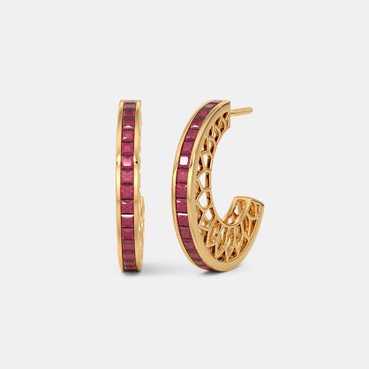 The Vitrail Hoop Earrings