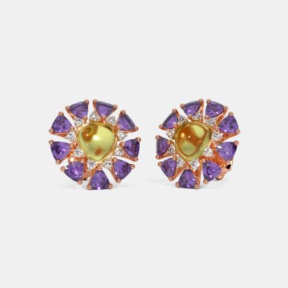 The Liliac Stud Earings