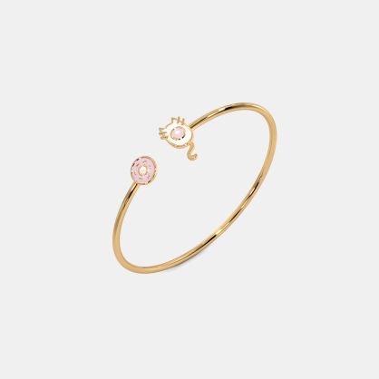 The Kitty Thief Kids Bangle