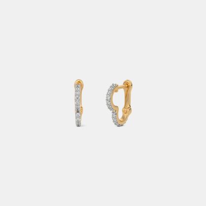 The Serafina Multi Pierced Hoop Earrings