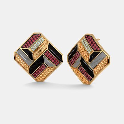 The Octate Stud Earrings