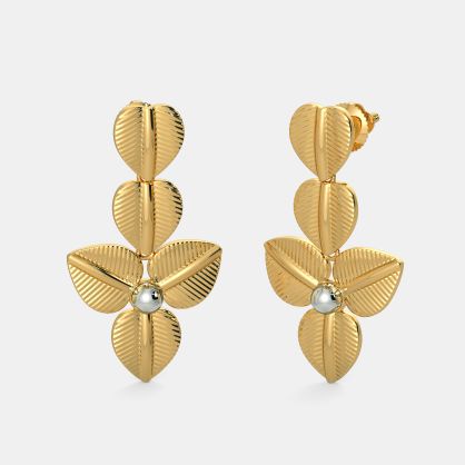 The Trailing Trillium Earrings