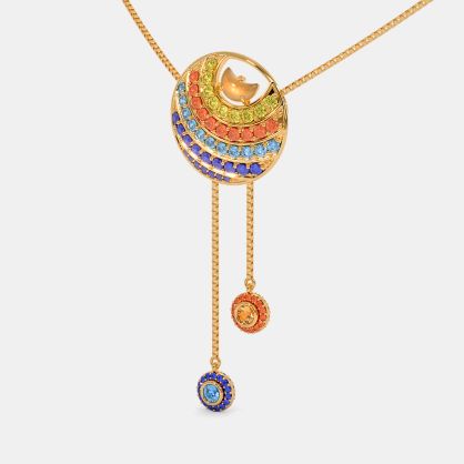 The Galactic Glimmer Slider Necklace