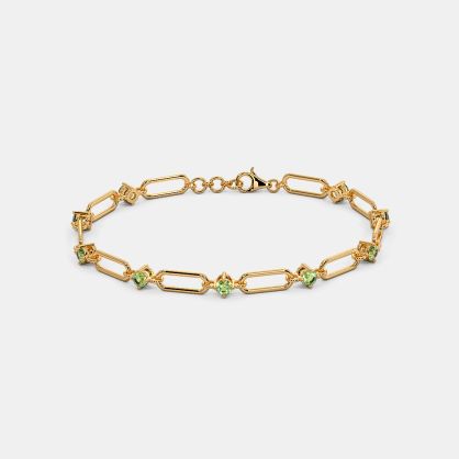 The Leaflet Link Bracelet