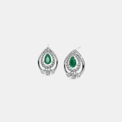 The Droperald Stud Earrings