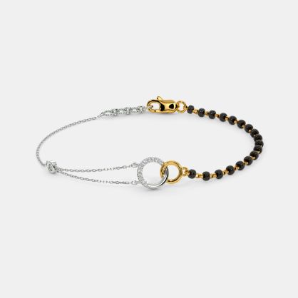 The Bonded Link Mangalsutra Bracelet