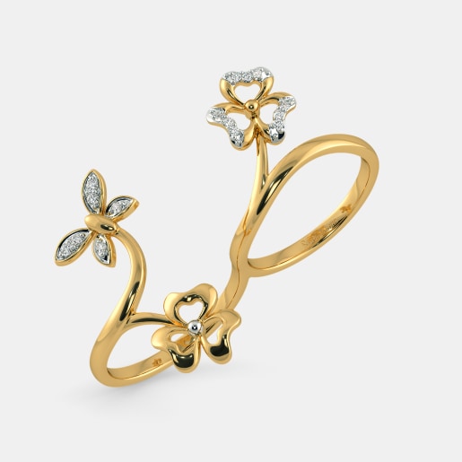 The Valene Two Finger Ring