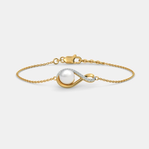 Pearl Bracelets Bracelet Designs Online In India 2018 The Traci Bracelet