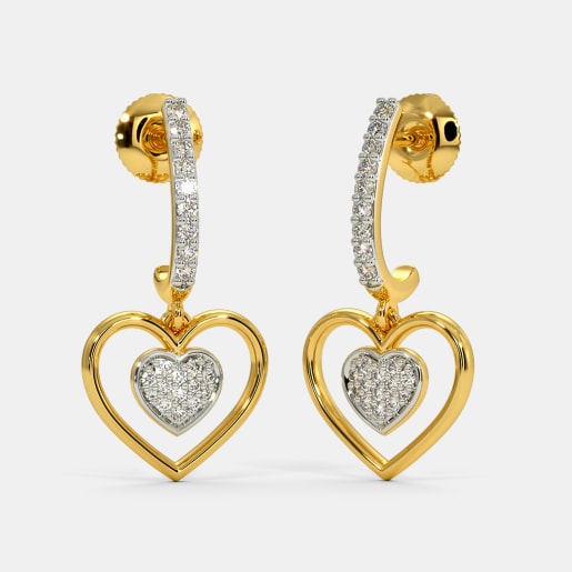 The Clea J Hoop Earrings