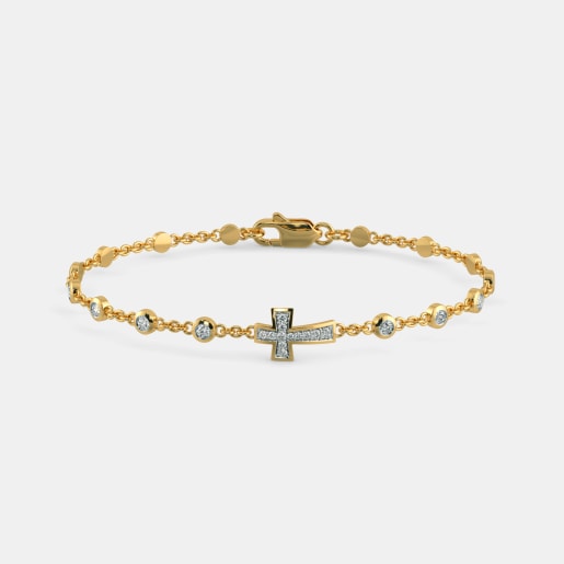 The Deborah Cross Bracelet