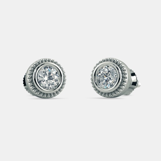 100 Single Stone Gold Earring Designs Online In India 2018 The Swara Earrings