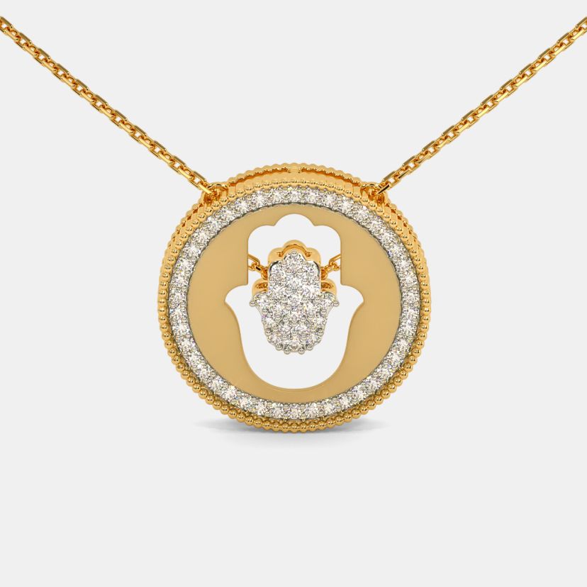 The Yogan Hamsa Necklace - image 4