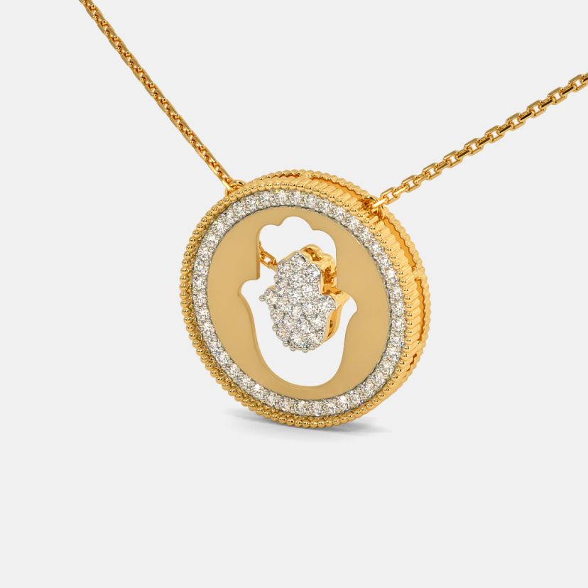 The Yogan Hamsa Necklace - image 1