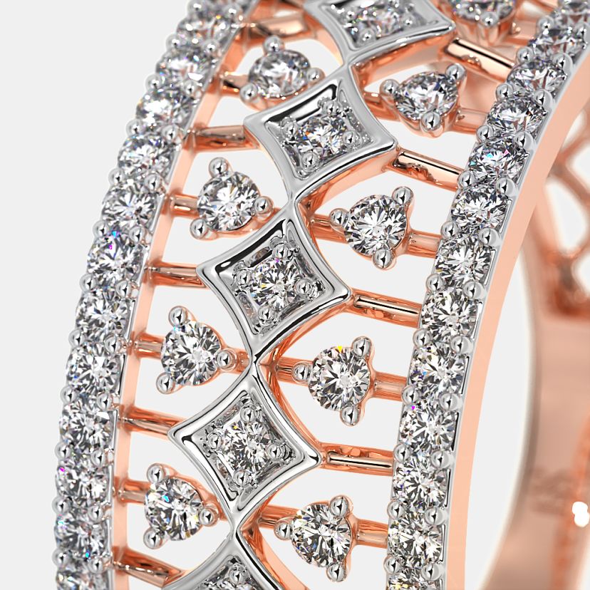 The Alora Band Ring - Angle View 1