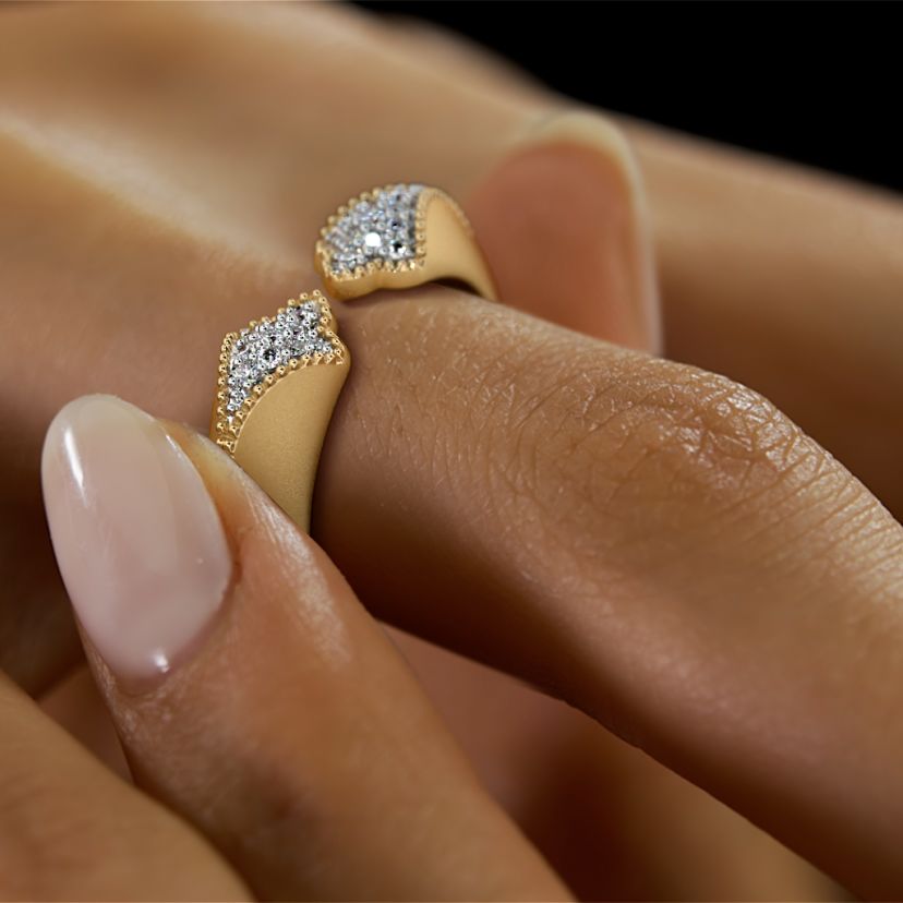 The Dorothea Top open Ring - image 6