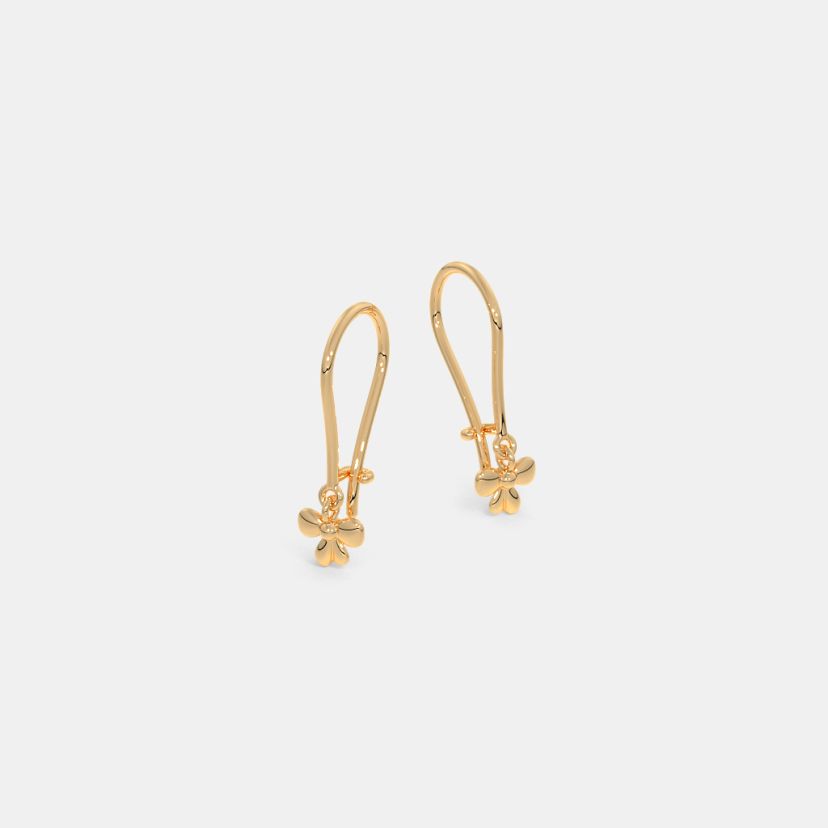 The Bowed Kids Hoop Earrings - image 4