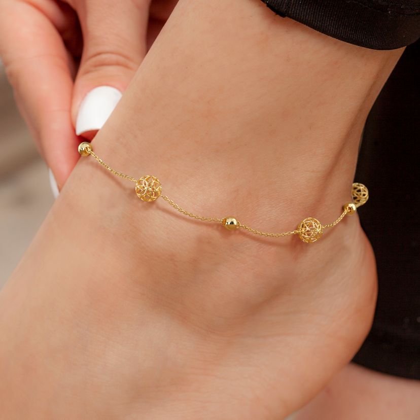 The Adorne Anklet - Back View